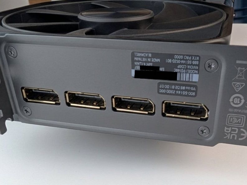 PNY Nvidia RTX Pro 6000 Blackwell Workstation 96GB VRAM inkl. Garantie 7 PNY Nvidia RTX Pro 6000 Blackwell Workstation 96GB VRAM inkl. Garantie – Bild 7